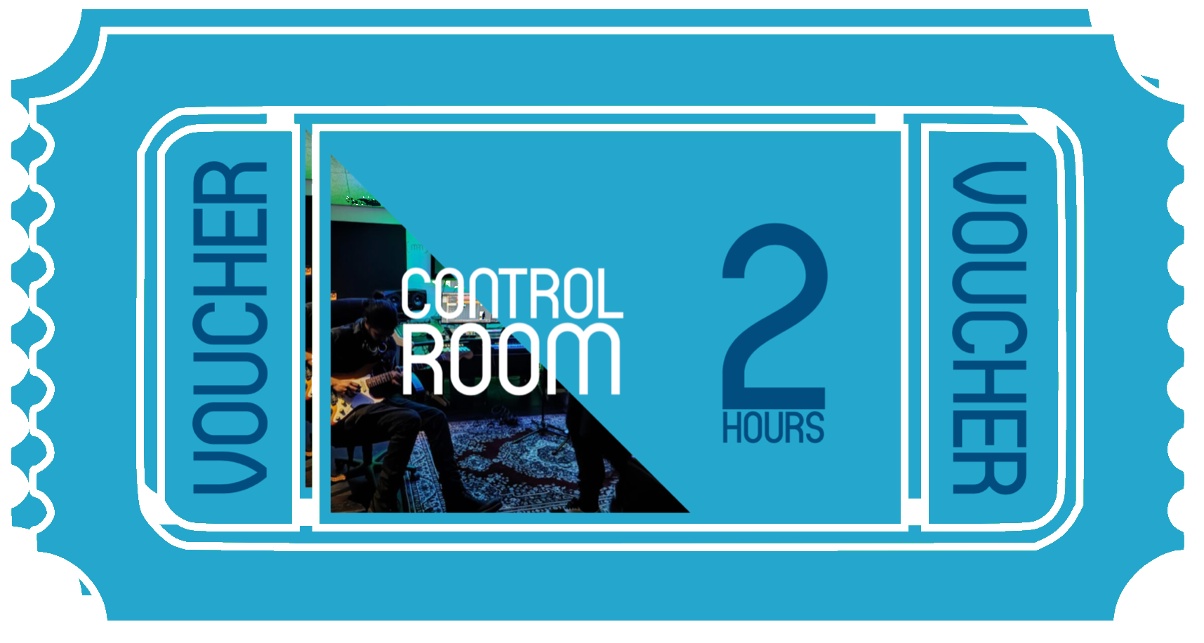 Two (2) Control Room Vouchers - 120€