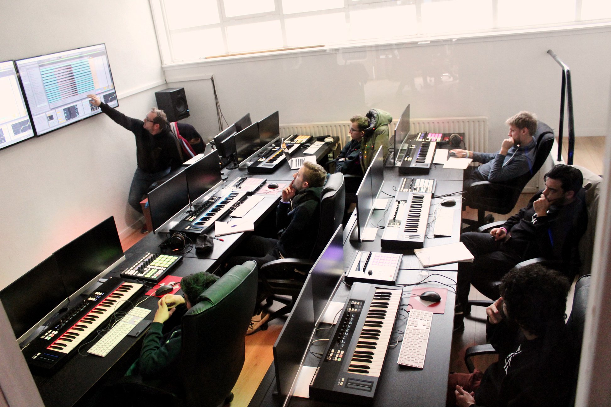 Che Ableton masterclass classroom