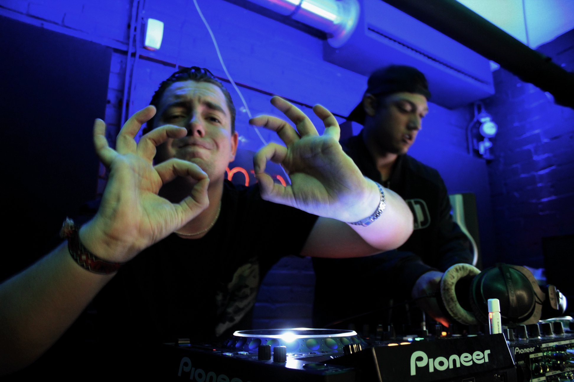 DJ Room vibe shot
