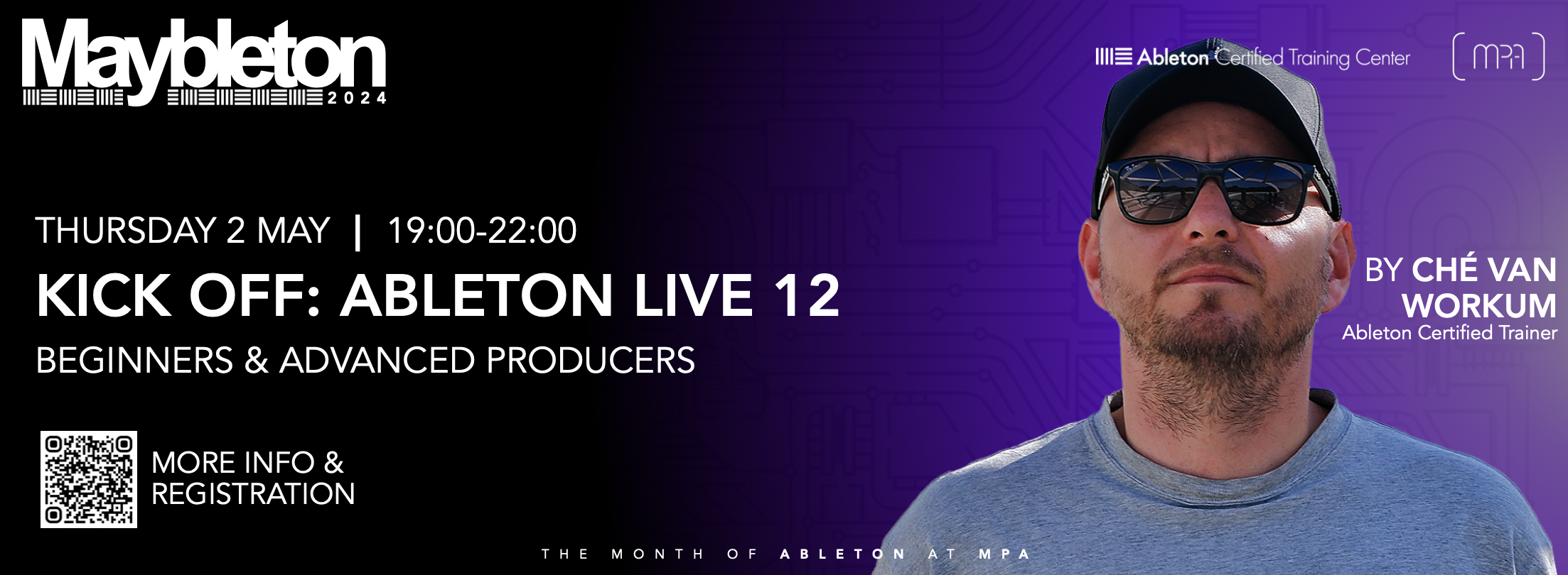 Banner - MAYBLETON - Kick Off Ableton Live 12